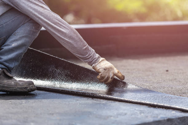 Professional Emergency Waterproofing technician working in Kipton, OH